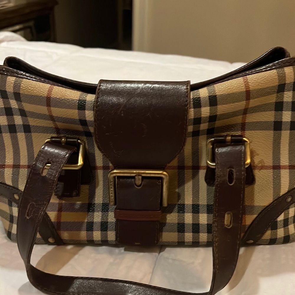 Burberry hand bag authentic
